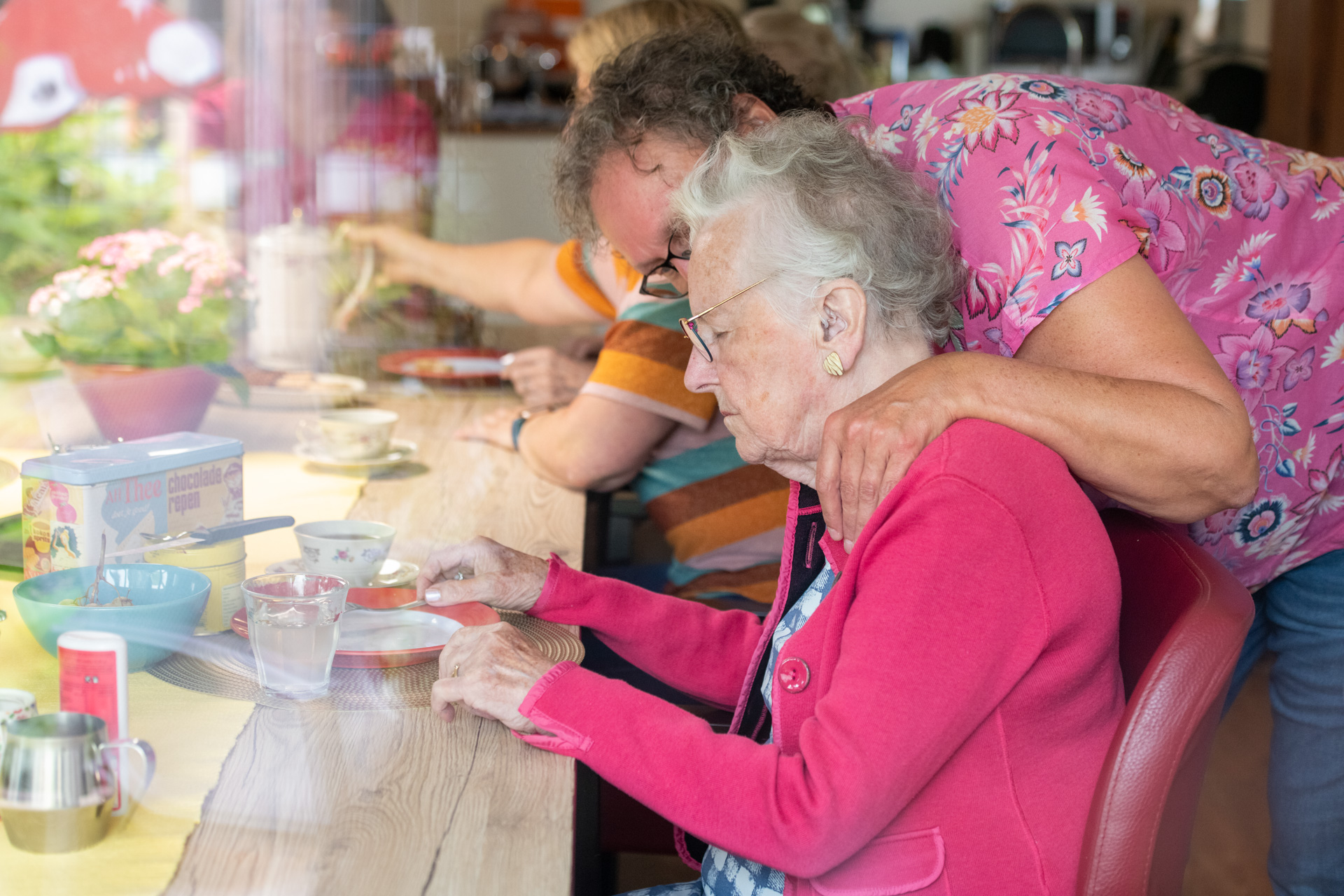 Bewoonster KSW ontbijt