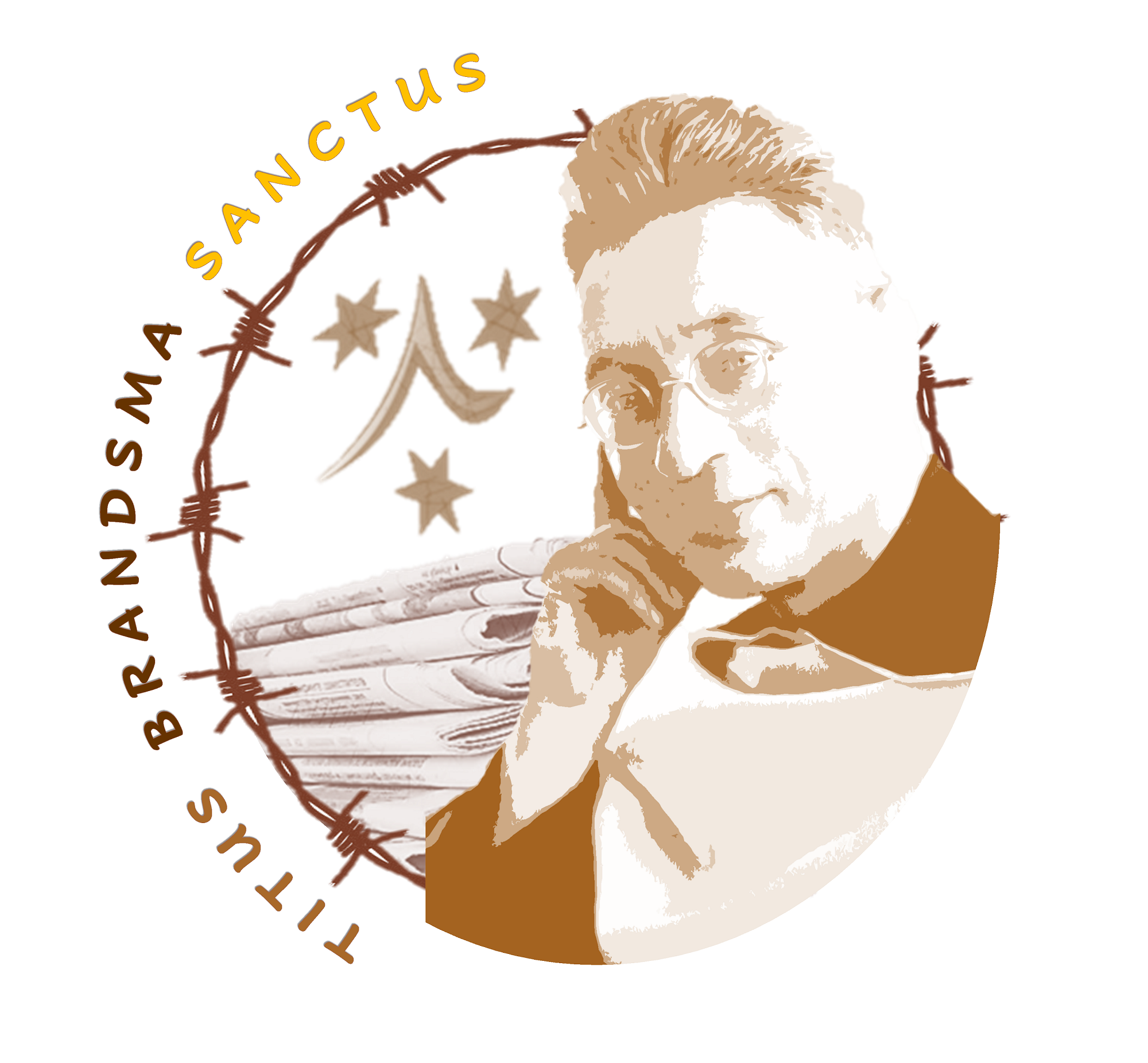 Titus-Brandsma-Canonisation-2022-Logo seniorencollege kleiner